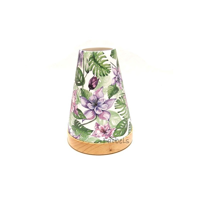 Glowing Candle Holder Vintage Style Puri | Waldrebe