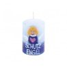 Ahrens Kinder-Motiv-Lebenslicht-Kerze "Schutzengel" blau