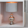Tischlampe Lampenfuß CADY silber | Light&Living