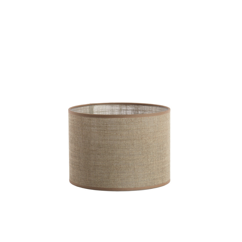 Lampenschirm Zylinder CADEN beige-natur| Light&Living