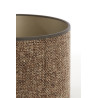 Lampenschirm Zylinder SAVERNA braun| Light&Living
