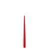 LED-Spitz-Stab-Dinner-Kerze Lack 2er Set|Deluxe Homeart| Rot 28cm