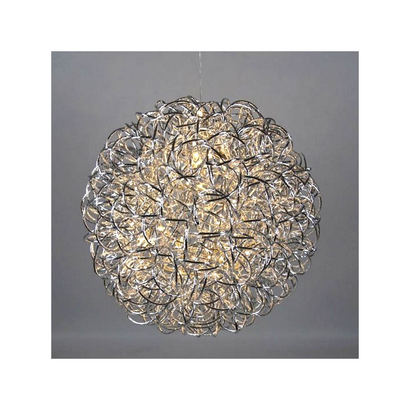 Design-LED-Leucht-Kugel ALU silber D30 | AM-Design