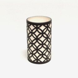 Teelichthalter modern | Elegance | black & white