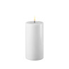 Echtwachs-LED-Stumpenkerze |Deluxe Homeart| weiß 15cm