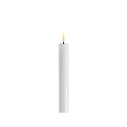 Echtwachs-LED-Stab-Kerze 2er Set|Deluxe Homeart| weiß 15cm