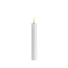 Echtwachs-LED-Stab-Kerze 2er Set|Deluxe Homeart| weiß 15cm