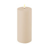 LED-Stumpenkerze Outdoor|Deluxe Homeart| weiß 15cm