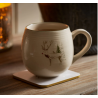 Tasse Becher Steingut Winterlicher Hirsch | Sophie Allport