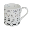 Tasse Haferl Katzenliebe Purrfect Bone China | Sophie Allport