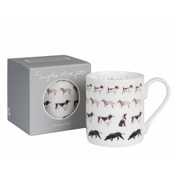 Tasse Haferl Hundeliebe Walkie Bone China | Sophie Allport