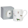 Tasse Haferl Hundeliebe Christmas Dogs Bone China | Sophie Allport