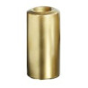 Schlichter Teelichthalter Stumpenform Amit Matt gold |9x19cm