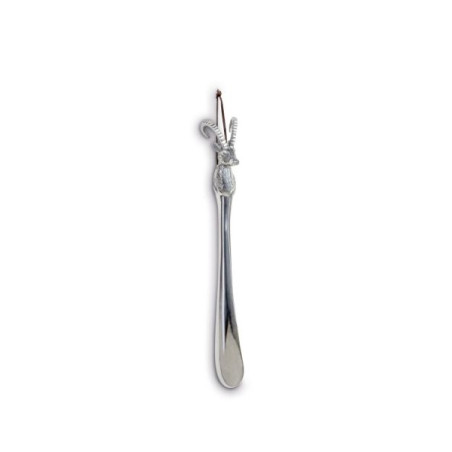 Schuhlöffel Alu silber | Steinbock
