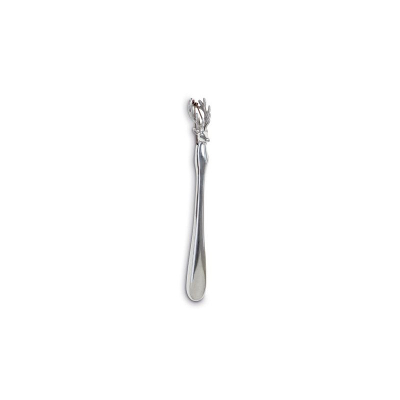 Schuhlöffel Alu silber | Hirsch