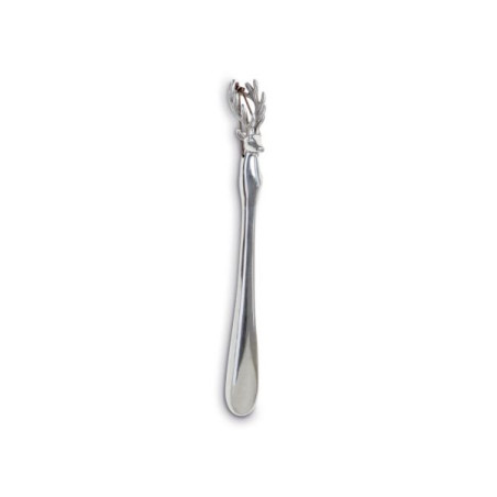 Schuhlöffel Alu silber | Hirsch