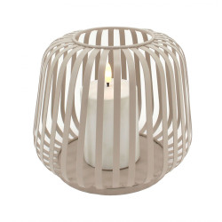 LED Solar Laterne Cottage Metal sand