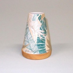 Glowing Candle Holder Vintage Style Puri | Blätter Urwald
