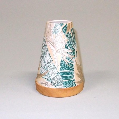 Glowing Candle Holder Vintage Style Puri | Blätter Urwald