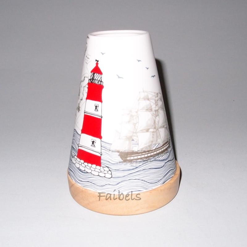 Glowing Candle Holder Vintage Style Puri | Leuchtturm Meer