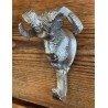 Wandhaken - Garderobenhaken Alpin-Chalet Widder silber