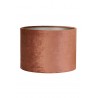 Lampenschirm modern Zylinder Veloursamt GEMSTONE terra| Light&Living
