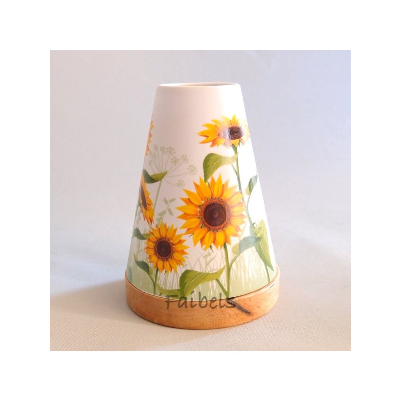 Glowing Candle Holder Vintage Style Puri | Sonnenblumen