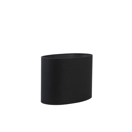 Lampenschirm Livigno oval gerade schwarz| Light&Living