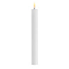 Echtwachs-LED-Stab-Kerze 2er Set|Deluxe Homeart| weiß 24cm